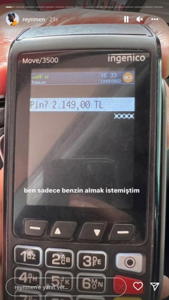 Lüks cipinin deposunu dolduran fenomen Reynmen, ödediği tutara sitem etti