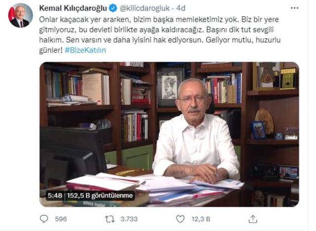 Saat 22.00'ı işaret etmişti! Kılıçdaroğlu, beklenen videoyu paylaştı