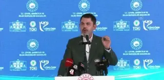 Bakan Murat Kurum: 'Bugün bu şehre tam 46 millet bahçesi kazandırıyoruz'