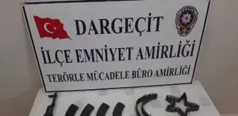 Metruk binada otomatik tüfek ele geçirildi
