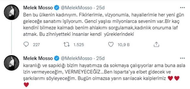 Meral Akşener'den konseri iptal edilen Melek Mosso'ya destek paylaşımı: Gideni götürür, sandık affetmez