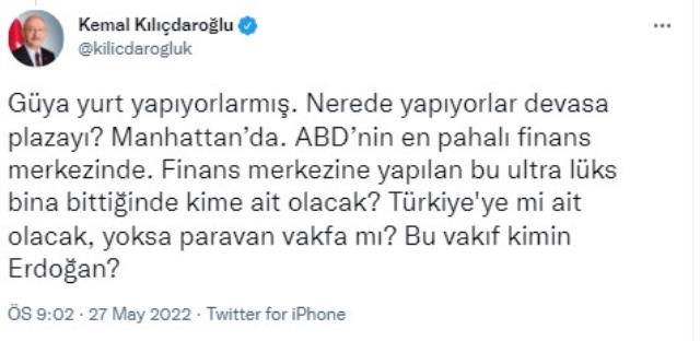 ABD'ye para aktarıldığını iddia eden Kılıçdaroğlu'ndan yeni paylaşımlar! Bu kez çok sert konuştu