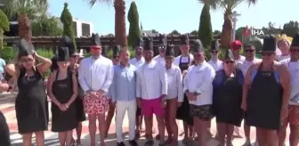 Hem tatil, hem de Türk yemeği yaptılar