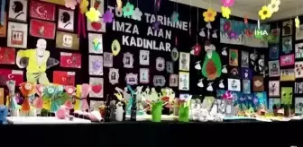 Kırkağaç'ta görsel sanatlar sergisi büyük ilgi gördü