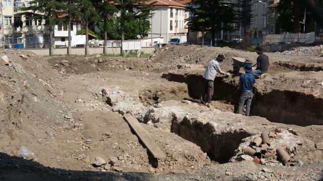 Sır gibi kazı çalışması