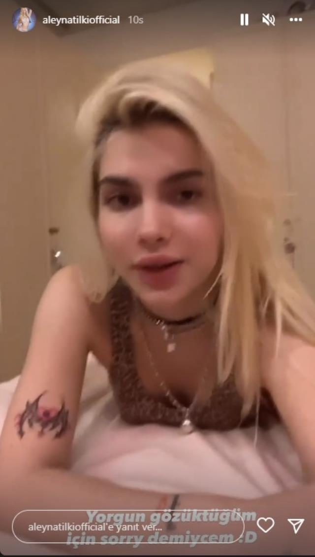 Aleyna Tilki mide kanaması geçirdi