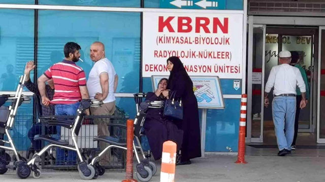 Bursa'da çocuğun 5. kattan düşme anı kamerada