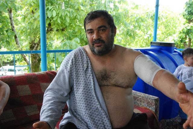 Ayı saldırısına uğrayan vatandaş ölü taklidi yaparak hayatta kaldı