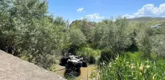 Çankırı'da otomobil dereye devrildi: 5 yaralı