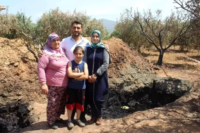 Manisa'da kazılan kuyudan petrol çıktı, mahalle sakinleri sevinçten havaya uçtu