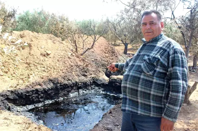 Manisa'da kazılan kuyudan petrol çıktı, mahalle sakinleri sevinçten havaya uçtu