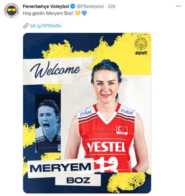 Fenerbahçe Opet transferde bombayı patlattı! Milli voleybolcu resmen imzayı attı