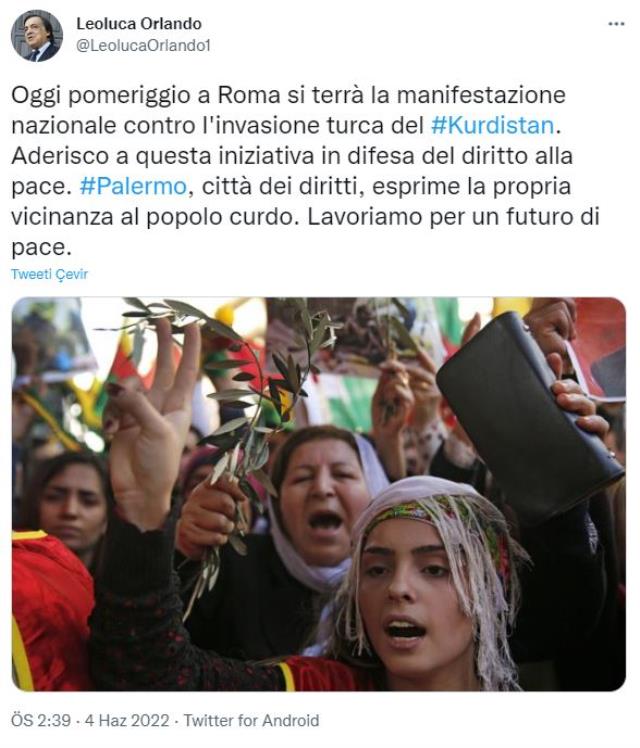 İtalya'da skandal gösteri! Terör örgütü PKK sempatizanları sokaklara döküldü