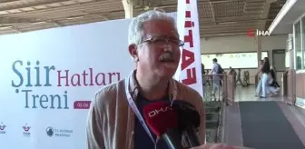 'Şiir Hatları Treni' yola çıktı