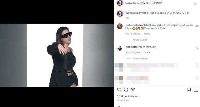Tuğba Ekinci'nin elden ele dolaşan dans videosuna MALİ'den yorum gecikmedi Tuğba Ekinci'nin elden ele dolaşan dans videosuna MALİ'den yorum gecikmedi