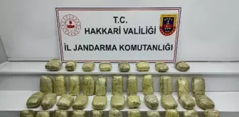 Yüksekova'da, 51 kilo eroin ele geçirildi