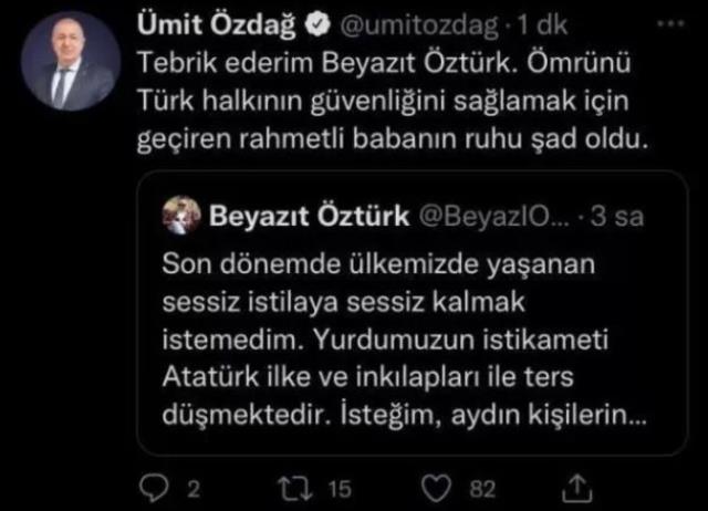 Beyazıt Öztürk'ün mültecilerle ilgili attığı iddia edilen tweet