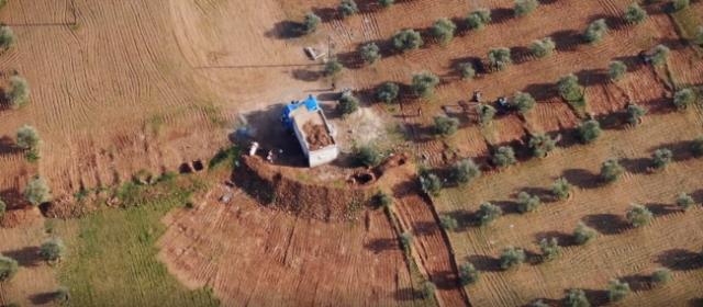 Erdoğan'ın harekat sinyali teröristlerin uykusunu kaçırdı! Münbiç'te kazılan terör tünelleri ilk kez görüntülendi
