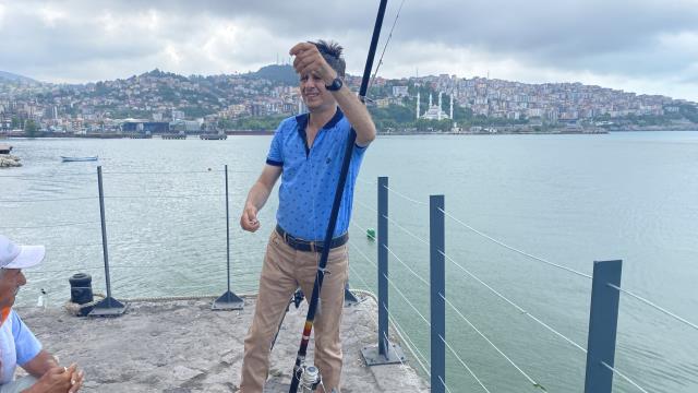 Yunuslar yüzlerce istavriti limana sıkıştırdı, vatandaşlar kova kova balık avladı Yunuslar yüzlerce istavriti limana sıkıştırdı, vatandaşlar kova kova balık avladı
