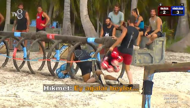 Survivor'da büyük kavga! Prodüksiyon, Adem ve Atakan'ı güçlükle ayırdı