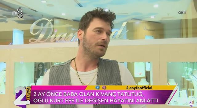 Babalık heyecanı yaşayan Kıvanç Tatlıtuğ, bebeğin kime benzediğini anlattı: Annesine benziyor