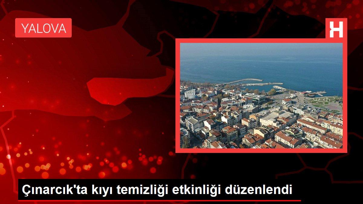 Çınarcık'ta kıyı temizliği etkinliği düzenlendi