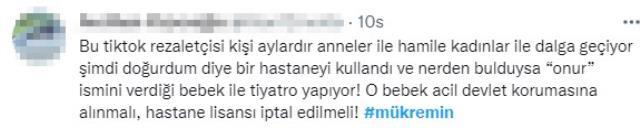 Doğum yaptığını söyleyen trans birey Mükremin Gezgin Twitter'da gündem oldu! Hem ona hem video çektiği hastaneye tepki yağıyor