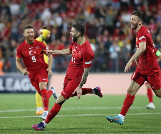Gol olup yağdık! A Milli Takım, Uluslar Ligi'nde Litvanya'yı farka boğdu Gol olup yağdık! A Milli Takım, Uluslar Ligi'nde Litvanya'yı farka boğdu