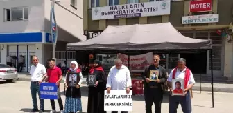 Muş'ta evlat nöbeti tutan anneler 60 haftadır çocuklarının yolunu gözlüyor