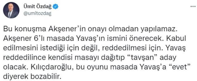 İYİ Partili vekilin, Kılıçdaroğlu çıkışı ne anlama geliyor? Ümit Özdağ'dan siyaset kulislerini sarsacak kehanet