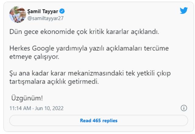 AK Partili Tayyar bakanlığın açıkladığı 'GES' uygulamasını eleştirdi: Herkes Google'dan tercüme etmeye çalışıyor AK Partili Tayyar bakanlığın açıkladığı 'GES' uygulamasını eleştirdi: Herkes Google'dan tercüme etmeye çalışıyor