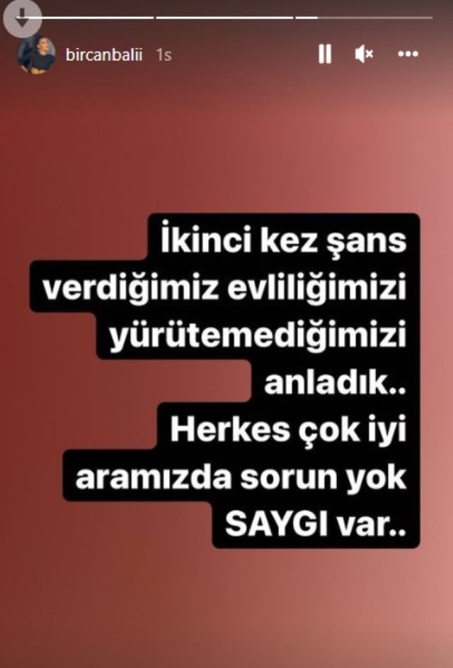 Bircan Bali, ikinci şansı verdiği eski eşi Ömer Gezen'le bir kez daha ayrıldı