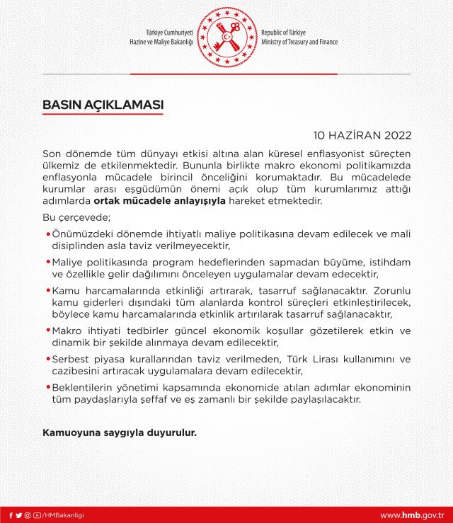 Son Dakika! Bakan Nebati: Önümüzdeki dönemde ihtiyatlı maliye politikasına devam edilecek, mali disiplinden asla taviz verilmeyecektir Son Dakika! Bakan Nebati: Önümüzdeki dönemde ihtiyatlı maliye politikasına devam edilecek, mali disiplinden asla taviz verilmeyecektir