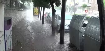 Aydın yağmura teslim oldu, hastaneyi su bastı