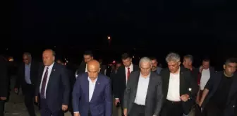 Bakan Kirişci ve AK Parti'li Yıldırım, Erzincan'da sel bölgesinde incelemede bulundu