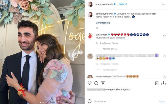 Cennet Mahallesi dizisiyle tanınan Belemir Temizsoy nişanlandı