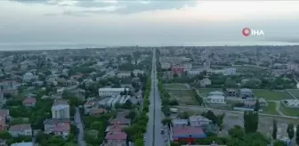 Kuş uçuşu bile bitmek bilmiyor...Türkiye'nin 1. dünyanın 2. en uzun düz caddesi böyle görüntülendi