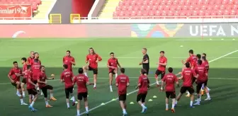 A Milli Futbol Takımı, Litvanya maçı hazırlıklarını sürdürdü