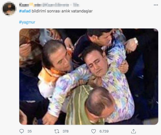 AFAD'ın milyonlarca telefona yolladığı Hayati Uyarı Bildirimi sosyal medyada gündem oldu