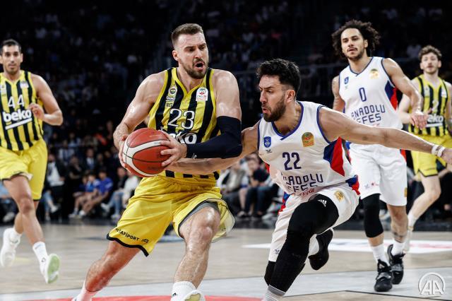 Anadolu Efes'e şans tanımadılar! Basketbol Süper Ligi'nde şampiyon Fenerbahçe Beko