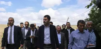 Bakan Kurum, sel felaketinin yaşandığı Haymana'da incelemelerde bulundu