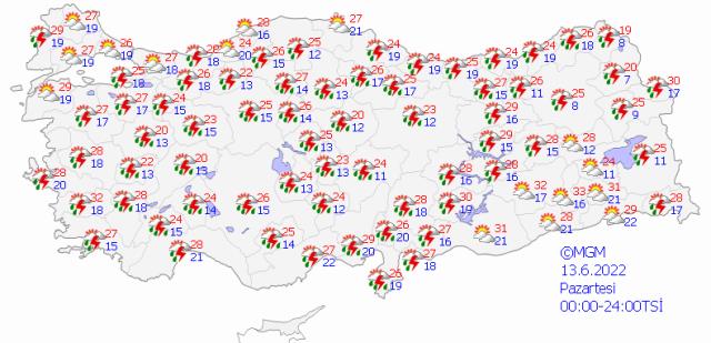 Sağanak yağış Türkiye'yi esir aldı! Meteoroloji'den 41 ile ise sarı ve turuncu kodlu uyarı Sağanak yağış Türkiye'yi esir aldı! Meteoroloji'den 41 ile ise sarı ve turuncu kodlu uyarı