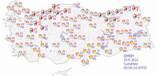 Meteoroloji'den 32 ile turuncu ve sarı uyarı! Sel ve su baskınlarına dikkat Meteoroloji'den 32 ile turuncu ve sarı uyarı! Sel ve su baskınlarına dikkat