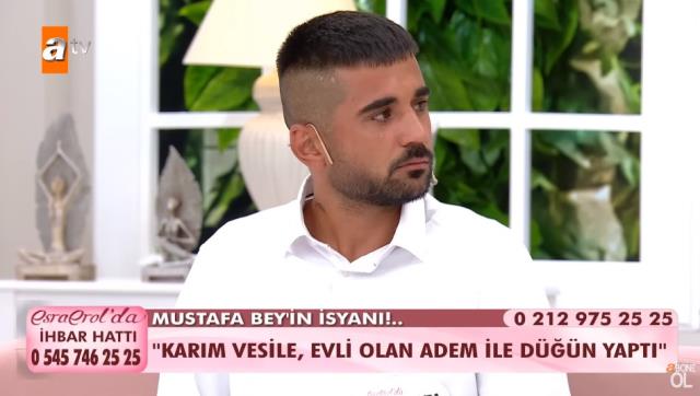 Esra Erol'da ilginç olay! Cezaevindeyken eşi yasak aşkıyla düğün yapan adam, gözyaşlarına boğuldu Esra Erol'da ilginç olay! Cezaevindeyken eşi yasak aşkıyla düğün yapan adam, gözyaşlarına boğuldu