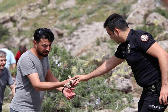 Kayseri'de şok olay: Şüphelinin itiraf ettiği vadide onlarca kemik bulundu Kayseri'de şok olay: Şüphelinin itiraf ettiği vadide onlarca kemik bulundu