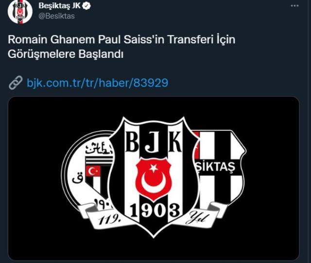 Yıldız futbolcu resmen Beşiktaş'ta! KAP bildirimi yapıldı