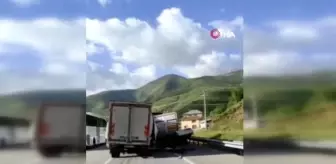 Zincirleme trafik kazası sonrası araçlar tanınmayacak hale geldi: 1 ölü, 4 ağır yaralı