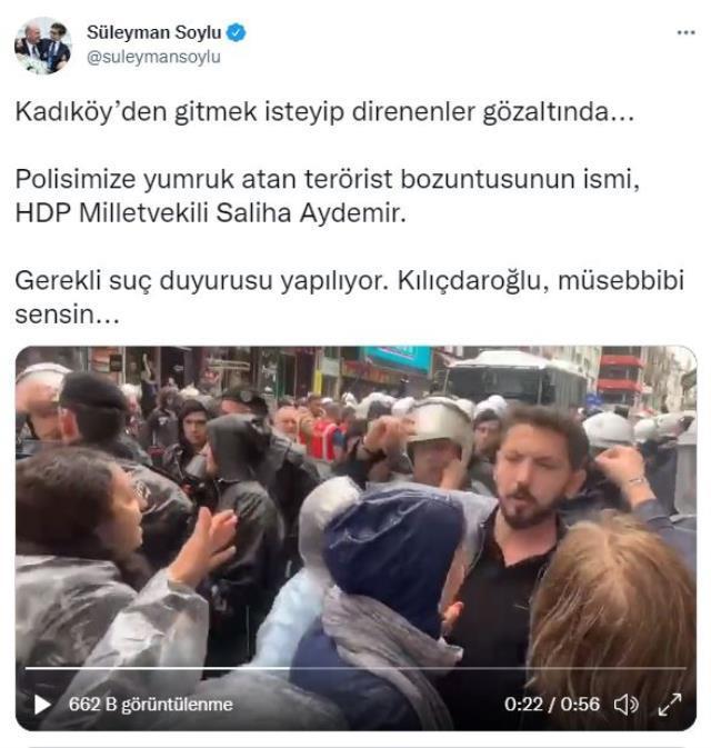 Polise yumruk atan DBP'li vekilin fezlekesi Cumhurbaşkanlığı'na gönderildi