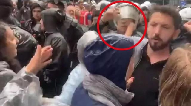 Son Dakika: Kadıköy'de polise yumruk atan DBP'li Saliha Aydeniz'in fezlekesi Meclis'e geliyor