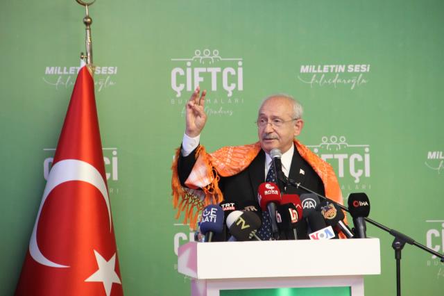 Kılıçdaroğlu'ndan çiftçilere: 'Sizi bu milletin efendisi yapacağım'